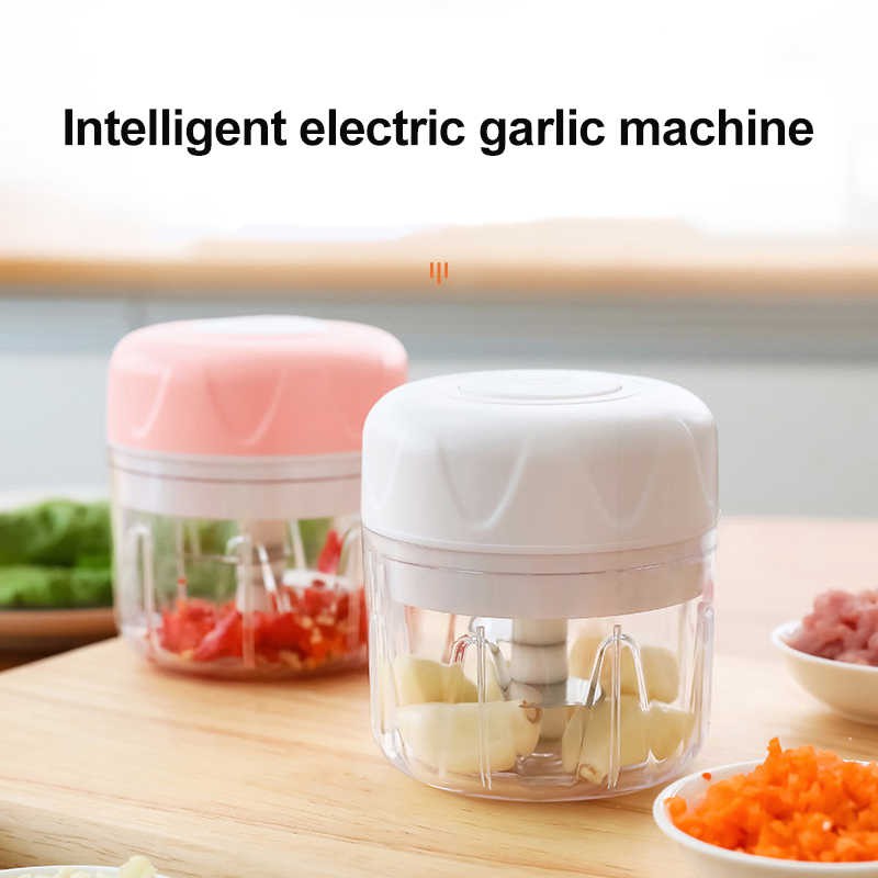 Intelligent electric garlic machine